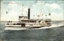 Nantasket Beach Boat "Nantasket" Postcard
