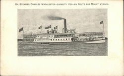 On Steamer Charles Macalester Steamers Postcard Postcard Postcard