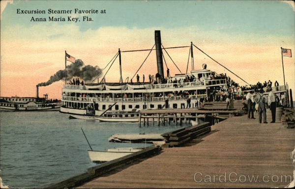 Excursion Steamer Favorite Anna Maria Key Florida