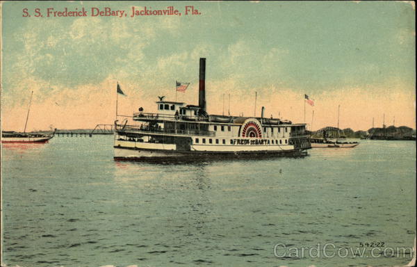 SS Frederick DeBary on the Water Jacksonville Florida