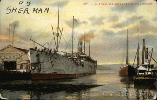 US Transport Dock San Francisco California