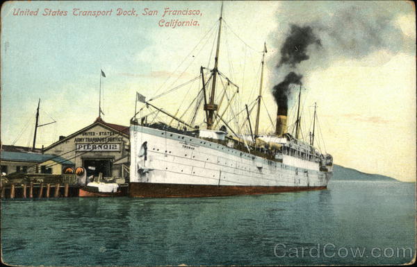 United States Transport Dock San Francisco California