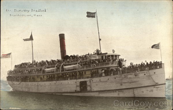 Steamer Dorothy Bradford on the Water Provincetown Massachusetts