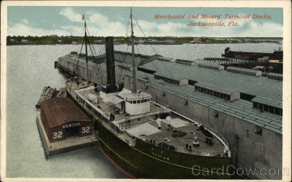 Merchants' and Miners' Terminal Docks Jacksonville Florida
