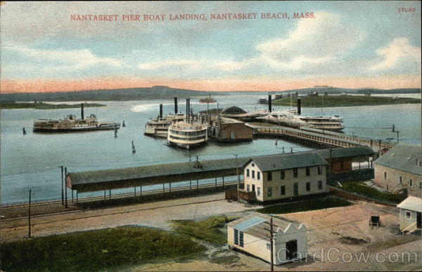 Nantasket Pier Boat Landing Nantasket Beach Massachusetts
