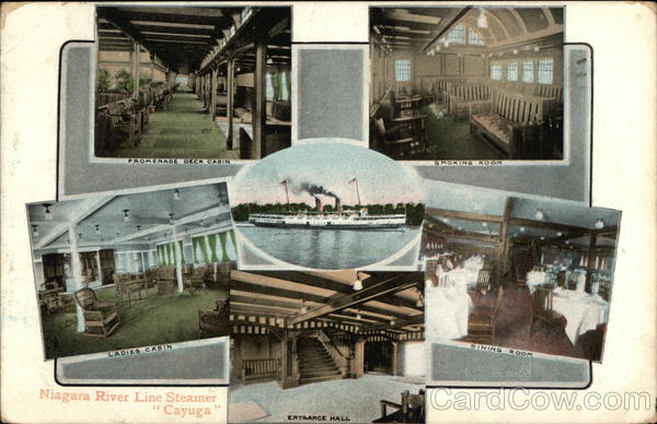 Niagara River Line Steamer Cayuga Steamers
