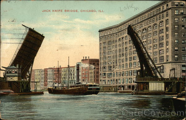 Jack Knife Bridge Chicago Illinois