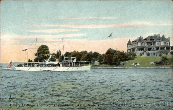 Emery Cottage and Romona on the Water Clayton New York