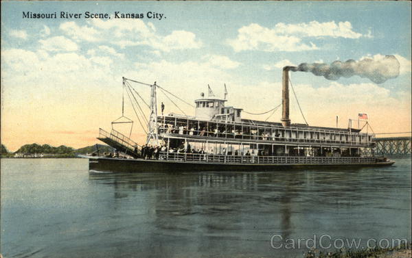 Missouri River Scene Kansas City