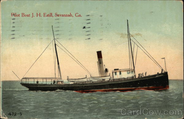 Pilot boat JH Estill Savannah Georgia