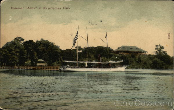Steamer Alice at Kayadeross Park Steamers