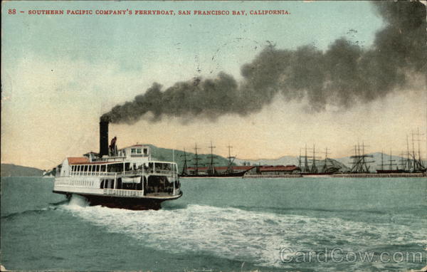 Southern Pacific Company's Ferryboat San Francisco California