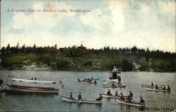 A Summer Day on Medical Lake Washington