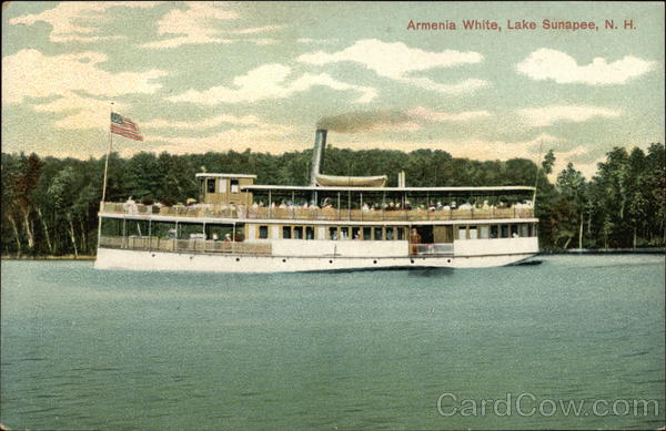 Armenia White on the Water Lake Sunapee New Hampshire
