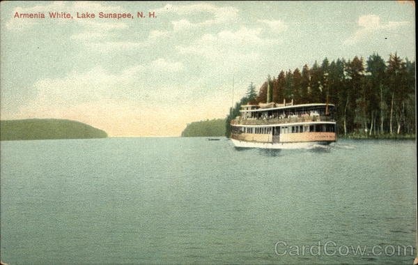 Armenia White on the Water Lake Sunapee New Hampshire