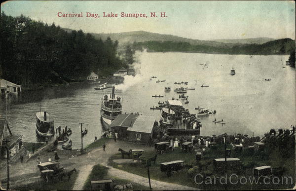 Carnival Day Lake Sunapee New Hampshire