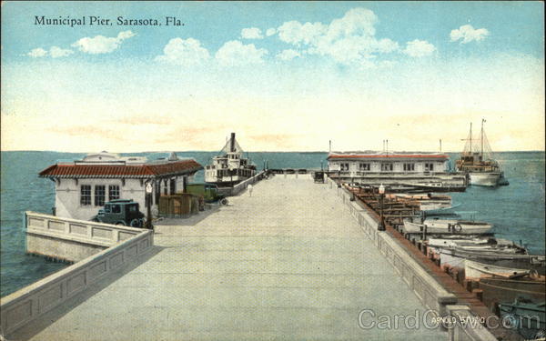 Municipal Pier Sarasota Florida Arnold Studios