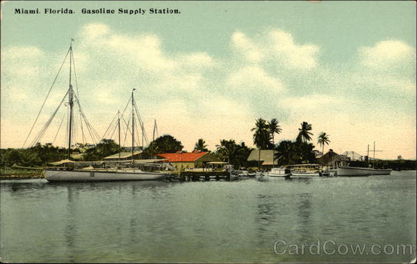 Gasoline Supply Station Miami Florida