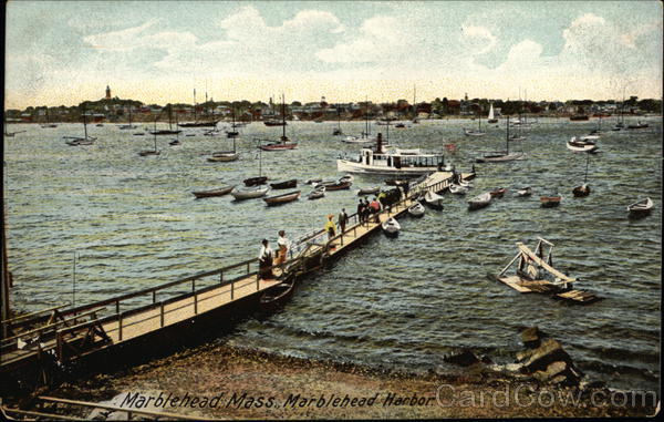 Marblehead Harbor and Pier Massachusetts
