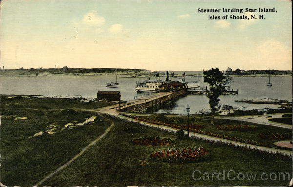 Steamer Landing Star Island Isles of Shoals New Hampshire