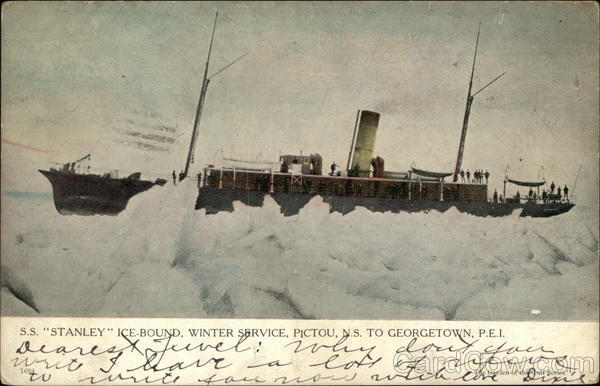 SS Stanely, Ice Bound Canada Steamers
