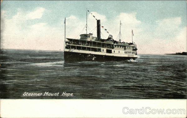 Steamer Mount Hope Steamers
