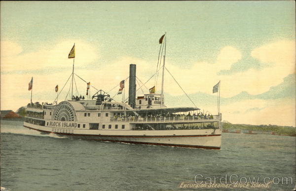 Excursion Steamer Block Island Steamers