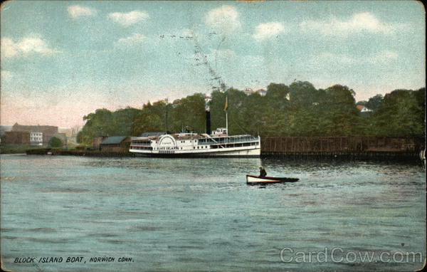 Block Island Boat on the Water Norwich Connecticut