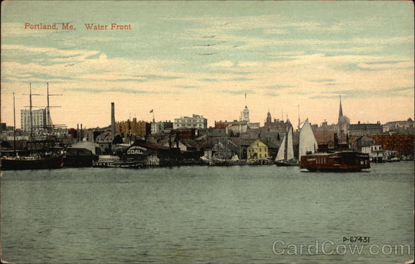 Water Front Portland Maine