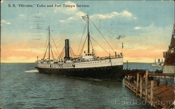 SS Olivette, Cuba and Port Tampa Service Steamers