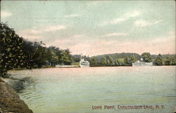 Steamers at Long Point Chautauqua Lake, NY Postcard Postcard Postcard