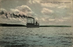 Chautauqua Lake Toward Lakewood Chautauqua Lake Toward Lakewood
