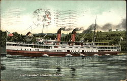S.S. "Cayuga" Postcard