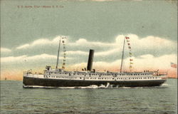 SS North Star, Maine SS Co. Steamers Postcard Postcard Postcard