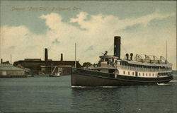 Steamer "Park City" Bridgeport, CT Postcard Postcard Postcard