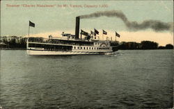 Steamer "Charles Macalester" for Mount Vernon Steamers Postcard Postcard Postcard
