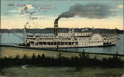 Steamer "City of Louisville" on the Water Steamer "City of Louisville" on the Water