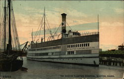 The Boston Floating Hospital Postcard