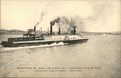 Southern Pacific Str. "Solano" Postcard