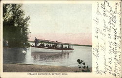 Steamer Mayflower on the Water Postcard