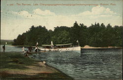 The Narrows, Lake Chargoggagoggmanchauggagoggchaubunagungsmaugg Postcard