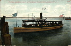 Steamer "Somer's Point" Approaching the Landing Steamer "Somer's Point" Approaching the Landing