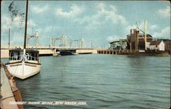 Wimberley Avenue Bridge New Haven, CT Postcard Postcard Postcard