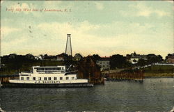 Ferry Slip on the West Side Postcard