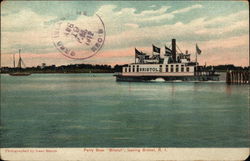 Ferry Boat Bristol Postcard