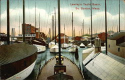 Lawley's Yacht Basin Postcard