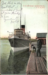 SS Empress Postcard