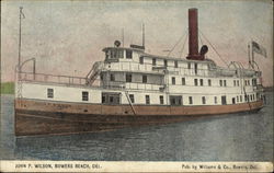 John P Wilson on the Water Postcard