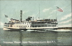 Steamer Mount Hope Postcard