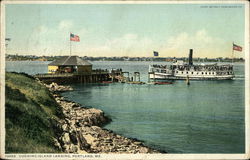 Cushing Island Landing Postcard
